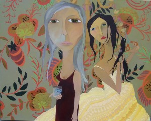In Memoriam 48x60 acrylic